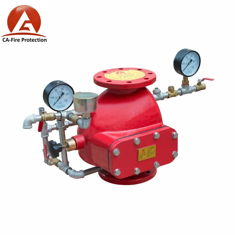 Ca Red Various Size Alarm Check Valve Wet Alarm Valve Price for Alarm Valve Deluge Alarm Valve