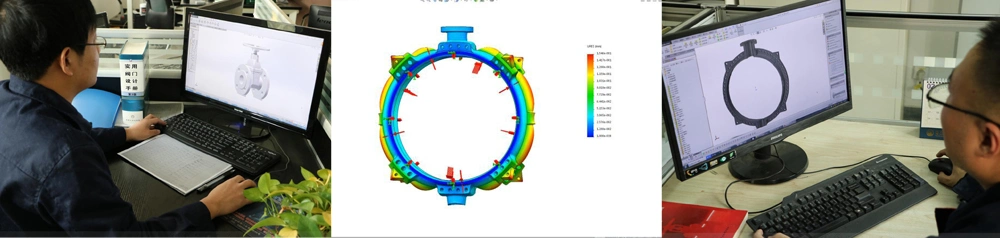 Non-Rising /out Side Rising Stem Ductile Iron Wedge Gate Valve with Rubber Sealed Disc BS5163 DIN3202 F4 F5 Awwac509 Hand Wheel /Bevel Gear Operated