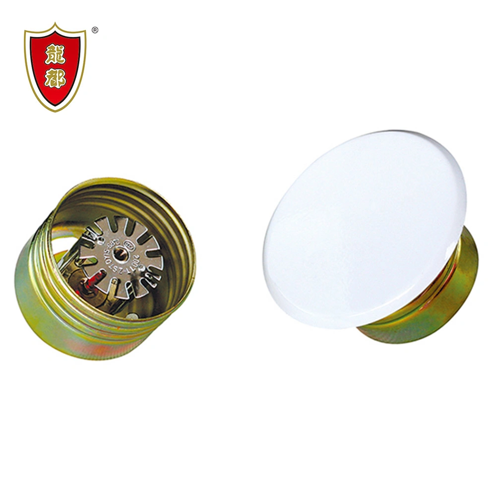 DN15 1/2inches Full Brass Quick Response 68 Degrees Concealed Type Esfr Fire Sprinkler