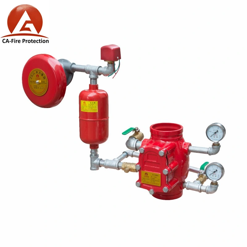 Ca Red Wet Type Alarm Check Valve Sprinkler Price for Alarm Check Valve Wet Alarm Valve