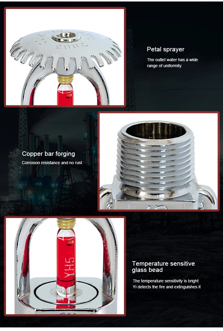 Brand Fire Sprinkler Manufacturer Concealed Powerful Small Fire Sprinkler