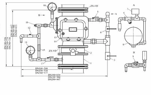 Deluge Alarm Valve for Water System